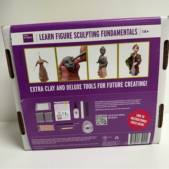 Super Sculpey 13 Piece Ultimate DIY Kit Sculpting New In Box Retail - $40 - Picture 3 of 3